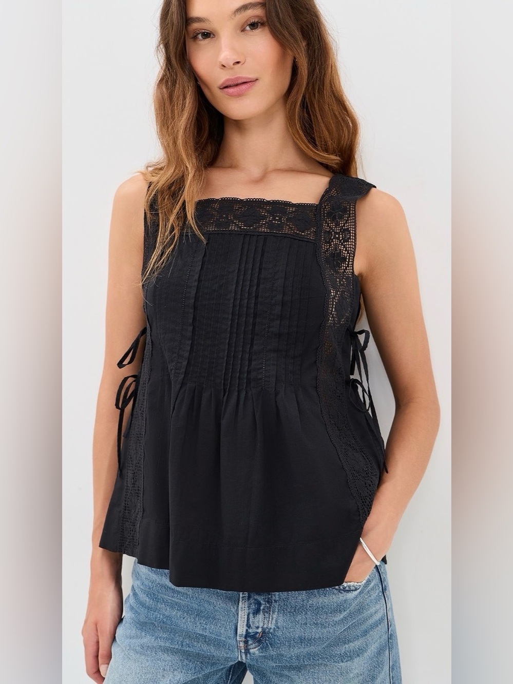 Madewell Allie Top Black Small NWT STITCH FIX